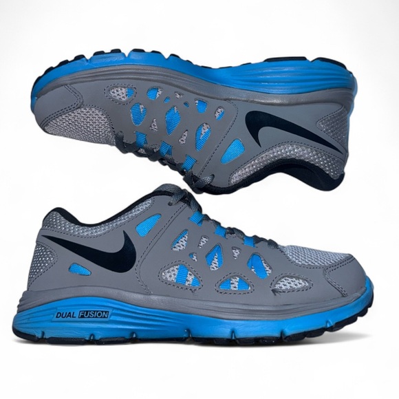 Nike Dual Fushion Run 2 Wolf Grey (GS) - Picture 1 of 8
